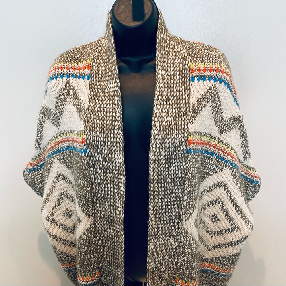 American Eagle Outfitters Multicolor Knit Cardigan